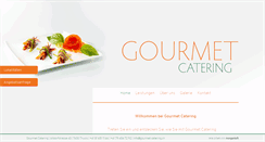 Desktop Screenshot of gourmet-catering.ch