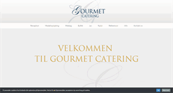 Desktop Screenshot of gourmet-catering.dk